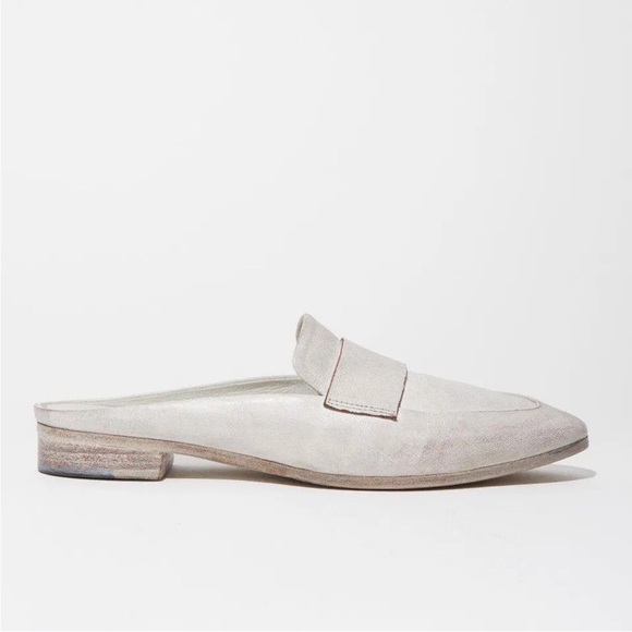 Marsell Colteldino Mules Loafer Slides in Bone White Size 40 $950